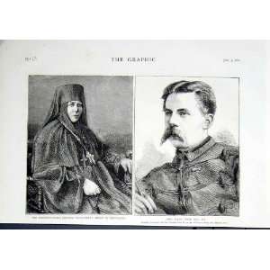 1874 Capt Mark Sever Bell V.C. & Abbess Of Serpuchov 
