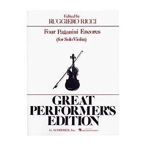  4 Paganini Encores (Violin) Musical Instruments