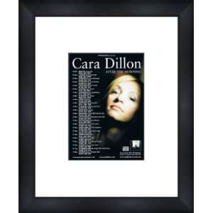 CARA DILLON UK Tour 2006   Custom Framed Original Ad   Framed Music 