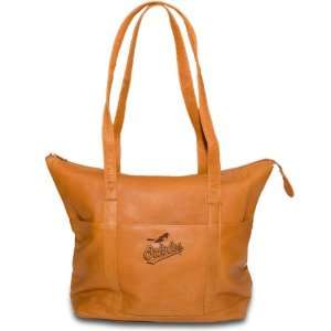  Pangea Tan Leather Womens Tote   Boston Red Sox 