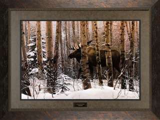 Walk in the Woods Stephen Lyman Moose Framed Print  
