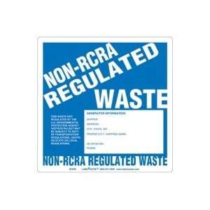   Waste Label, w/Generator Info, Thermal Paper