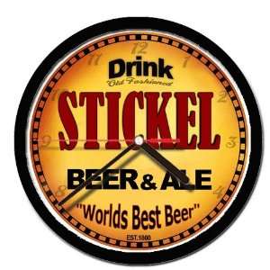  STICKEL beer and ale cerveza wall clock 