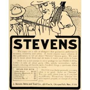  1907 Ad Rifle Little Scout Krag Stevens Arms Tool No 17 