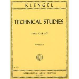  Klengel, Julius Technical Studies, Volume 2 Cello solo 