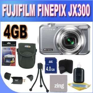  Fujifilm FinePix JX300 Silver14MP Digital Camera with 5x 