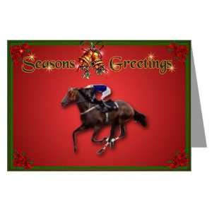 Race Horse Xmas Cards Pk of 10 Horse Greeting Cards Pk of 