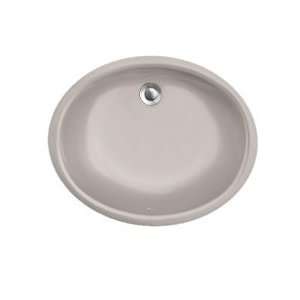   Carolina Undermount Oval Shape Bathroom Sink and 0 Faucet Holes 990