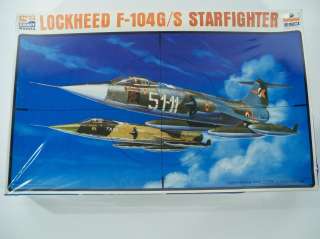 ESCI Lockheed F 104G/S Starfighter 1/48 Scale Model Airplane Kit SC 