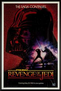 Star Wars Episode VI   Revenge of the Jedi Poster  