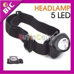 LED Flash Camping Hiking Outdoor Headlight Lamp Torch  