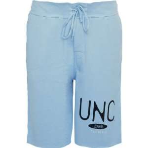   North Carolina Tar Heels Light Blue Fleece Shorts