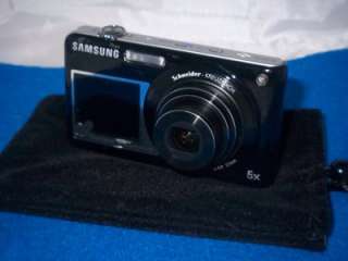 Samsung ST600 14.2 MP Digital Camera   Black dual view 610074546252 