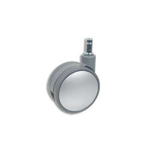 Cool Casters   Grey Caster with Silver Finish   Item #400 75 GY SI FR 