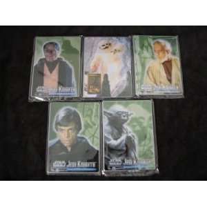  Star Wars Jedi Knights Metal Framed Cards 