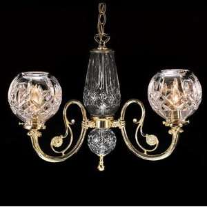  Lismore Three Arm Chandelier by Waterford Crystal