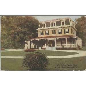 Reprint Catonsville, Maryland, ca. 1909  Richard Gundry Home, Harlem 