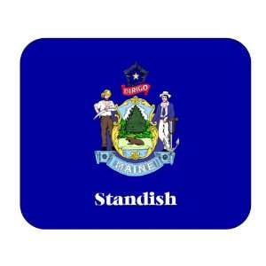  US State Flag   Standish, Maine (ME) Mouse Pad Everything 