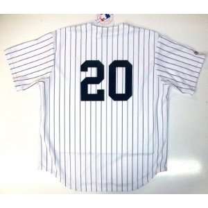 Jorge Posada New York Yankees Jersey Real Majestic Large   New 