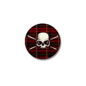  Pirate Knitters Art Mini Button by  Patio, Lawn 