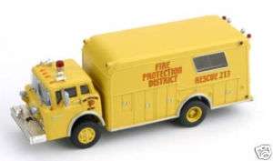 HO Scale Ford Fire Rescue Truck   FPD # 213   Athearn  