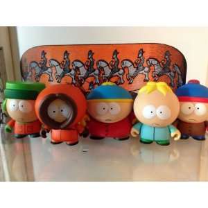  South Park Kidrobot Set 5 Stan, Kyle, Carman, Kenny 