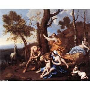  FRAMED oil paintings   Nicolas Poussin   24 x 20 inches 