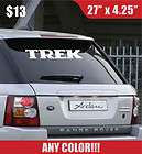 TREK World Racing RACE Car Auto Truck Vinyl Decal Sticker   MTB Tri 