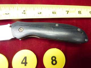   Random Task Knife Rare Vintage Ken Onion CPM 440V Spring Assist  