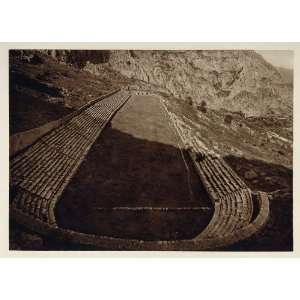  1928 Stadium Stadion Delphi Greece Archaeological Ruins 