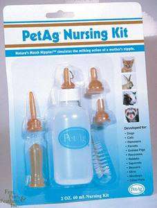 Pet Ag Nursing Kit Carded 2oz Bottle  