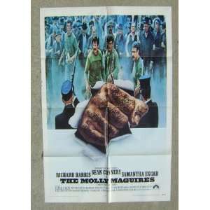 Molly Maguires Vintage/Original 1976 Movie Poster 27 x 40