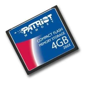   4GB 266x Compact Flash By Patriot Memory  Players & Accessories