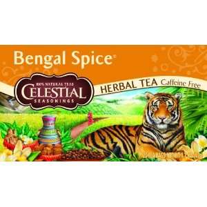 Celestial Seasonings Herb Tea, Bengal Spice, 20 Count Tea Bags (Pack 