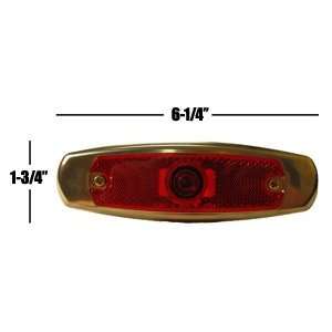  Red Peterbilt Truck Clearance Marker Lights w/ REFLEX 