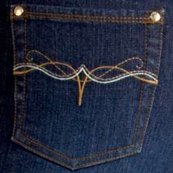 Miracle Spirit  Jeans by Lawman. Medium Stretch  