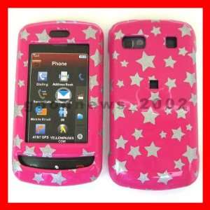 AT&T LG XENON GR500 GR 500 CELL PHONE COVER STAR HPINK 