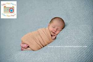 Spicy Mustard Cheesecloth Newborn Baby Wrap Photo Prop  