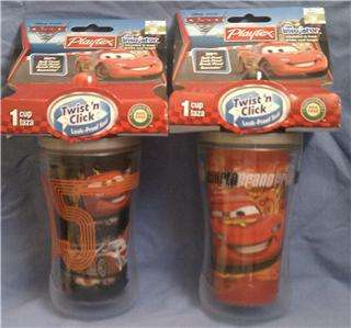   Disney Princess Cars Toy Story Mickey Mouse Sippy Cups Lot of 2  