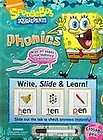 write slide learn spongebob squarepants phonics  