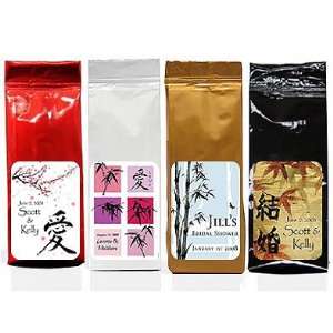  Personalized Asian Theme Soft Pack Coffee Favors Health 