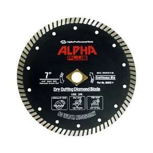  Alpha Plus Dry Cutting Diamond Blade