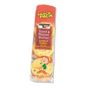 KEEBLER COMPANY Sandwich Crackers, Peanut Butter, 8 Cracker Snack Pack 