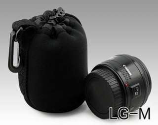 Soft Neoprene Lens case Pouch Bag for Nikon Canon Olympus DSLR SLR 