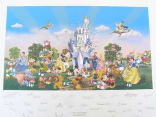 Walt Disney Limited Edition Print  Mickey Mouse.  