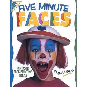  Snazaroo Book Five Minute Faces Toys & Games