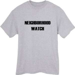    Neighborhood Watch Sport Gray Tshirt Size 2XL 