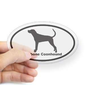  REDBONE COONHOUND Pets Oval Sticker by  Arts 