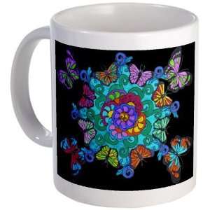   Butterfly water botique Spiritual Mug by 