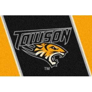  NCAA Team Spirit Rug   Towson Tigers